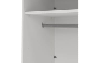 Elvos Garderobe 179x220 cm - Hvit - Oppbevaring - Klesoppbevaring - Garderober & garderobesystem