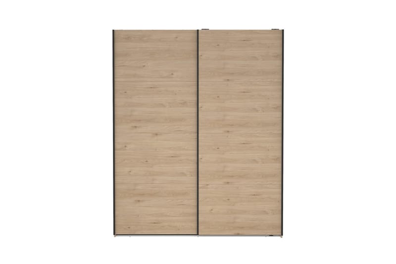 Elvos Garderobe 179x220 cm - Natur - Oppbevaring - Klesoppbevaring - Garderober & garderobesystem