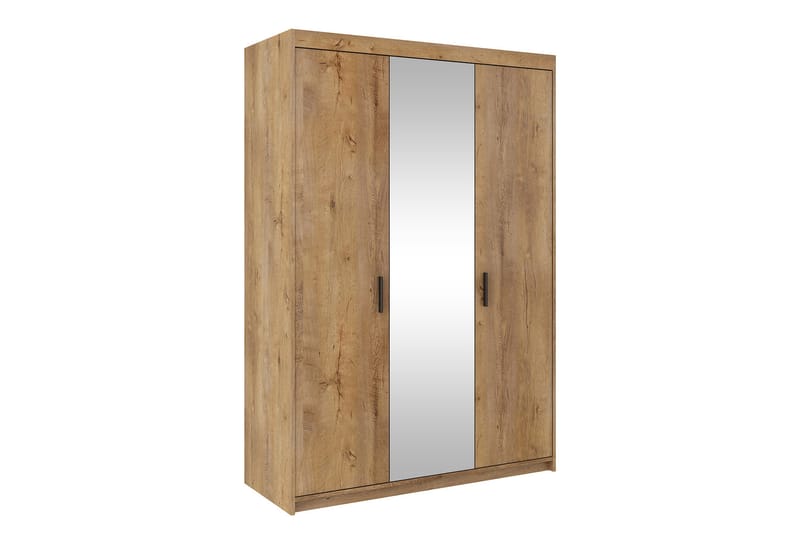 Enzenauer Garderob med Speil 133 cm - Tre/natur - Oppbevaring - Klesoppbevaring - Garderober & garderobesystem