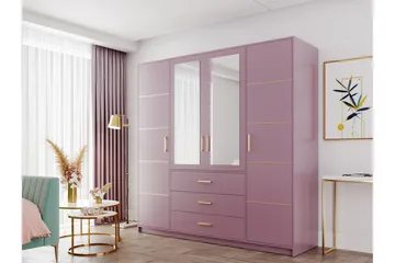 Escaldes Garderobe 196 cm - Grønn - Oppbevaring - Klesoppbevaring - Garderober & garderobesystem