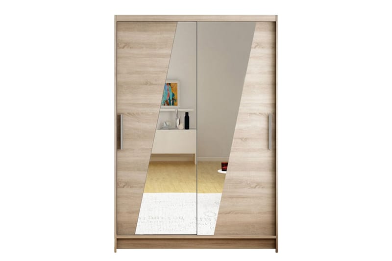 Estella Garderobe LED-belysning - Beige - Oppbevaring - Klesoppbevaring - Garderober & garderobesystem