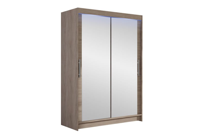 Estella Garderobe med Speil 120x200 cm, Beige