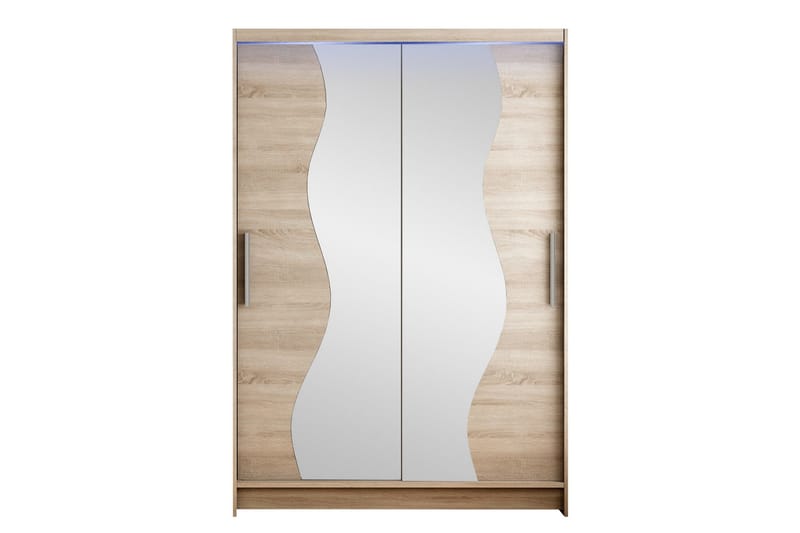 Estella Garderobe med Speil 120x200 cm, Beige