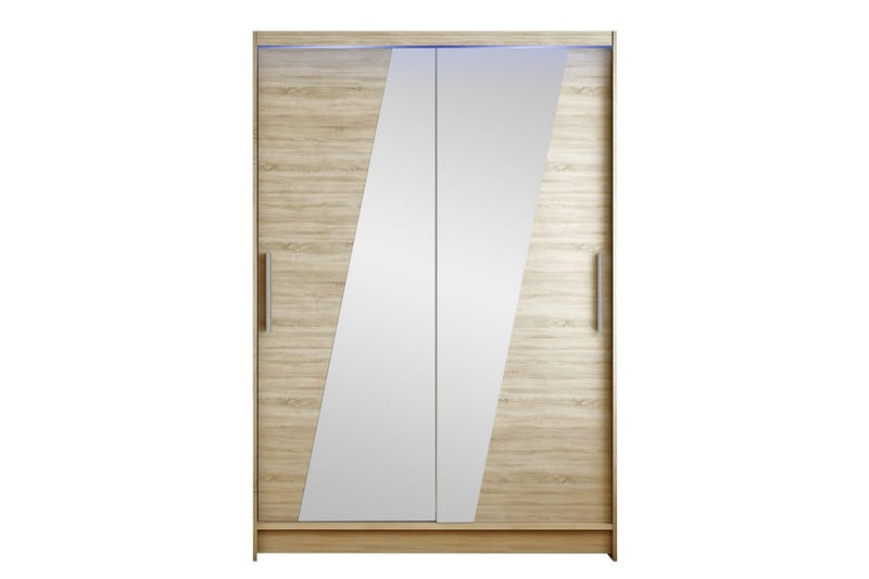 Estella Garderobe med Speil 120x200 cm, Beige