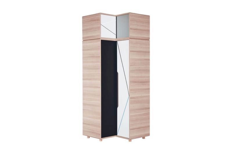 Evolve Garderobe Natur / Hvit / Svart - VOX - Oppbevaring - Klesoppbevaring - Garderober & garderobesystem - Garderobeskap & klesskap
