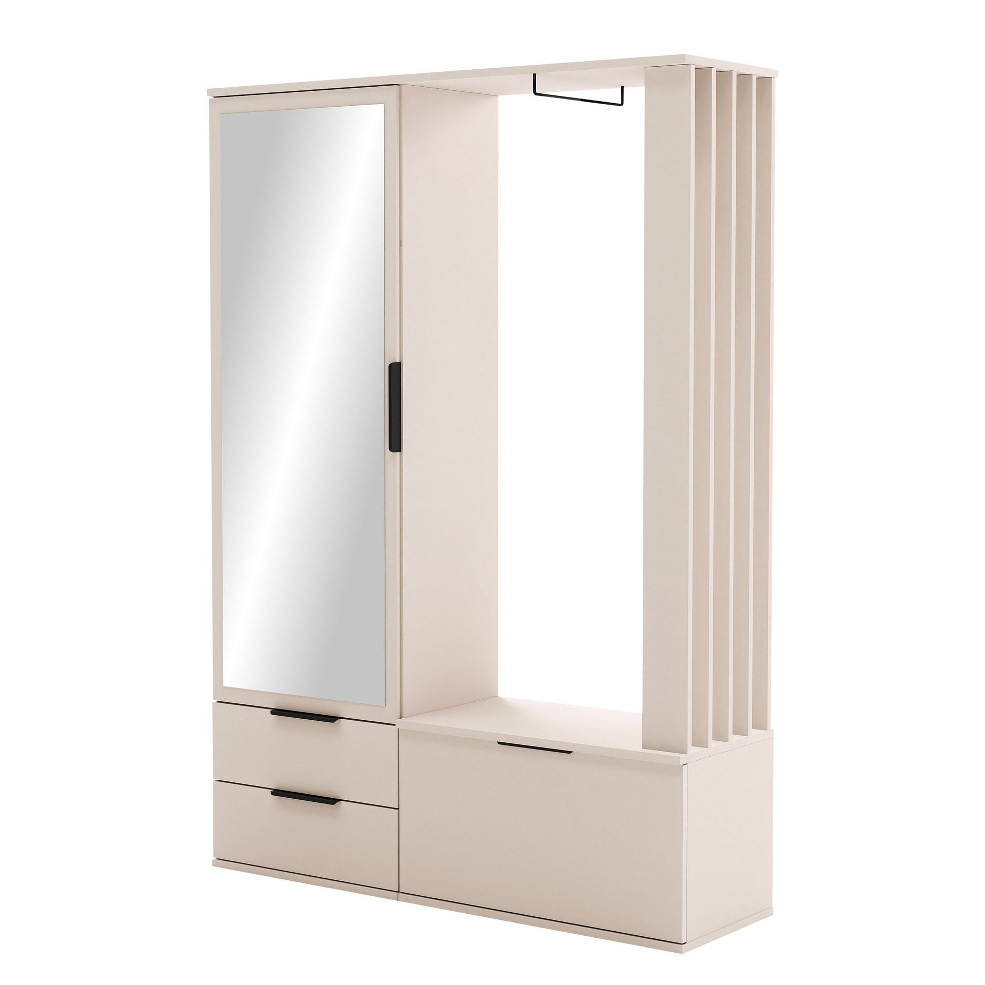 Faro hallmøbel 140 cm - beige