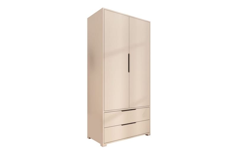 Florai Garderobeskap 90x183 cm - Hvit - Oppbevaring - Klesoppbevaring - Garderober & garderobesystem - Garderobeskap & klesskap