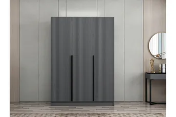 Fruitland Garderobe 135 cm - Antrasitt - Oppbevaring - Klesoppbevaring - Garderober & garderobesystem