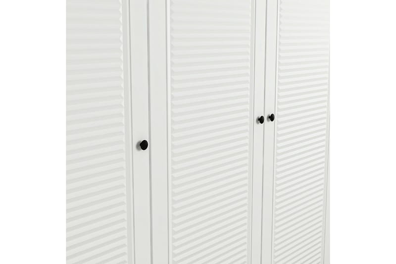 Fruitland Garderobe 135x190 cm - Hvit - Oppbevaring - Klesoppbevaring - Garderober & garderobesystem