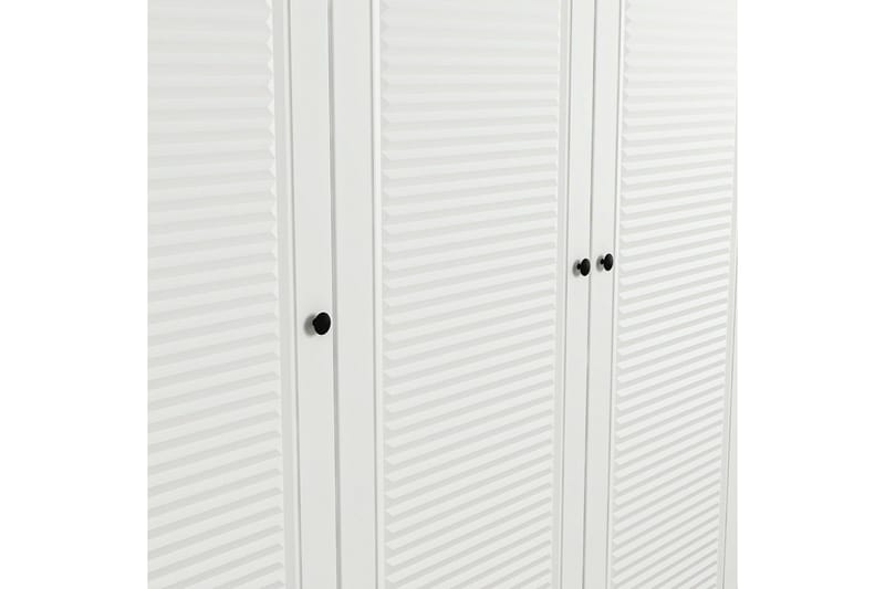 Fruitland Garderobe 135x210 cm - Hvit - Oppbevaring - Klesoppbevaring - Garderober & garderobesystem