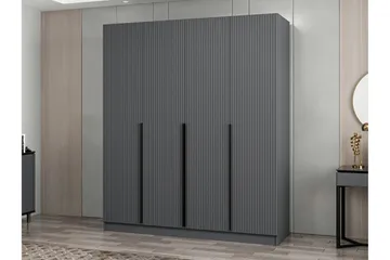 Fruitland Garderobe 180 cm - Antrasitt - Oppbevaring - Klesoppbevaring - Garderober & garderobesystem