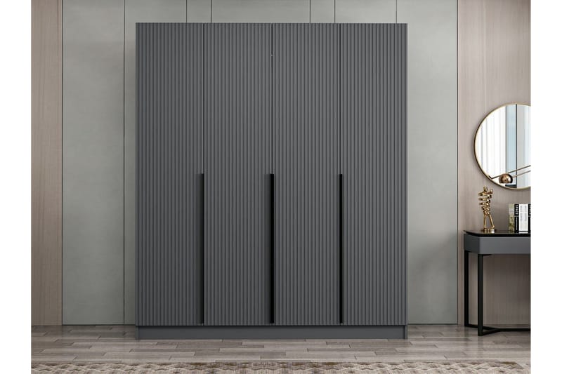 Fruitland Garderobe 180 cm, Antrasitt