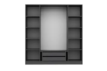 Fruitland Garderobe 180 cm - Antrasitt - Oppbevaring - Klesoppbevaring - Garderober & garderobesystem