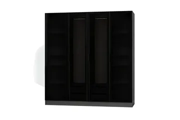 Fruitland Garderobe 180 cm - Antrasitt - Oppbevaring - Klesoppbevaring - Garderober & garderobesystem
