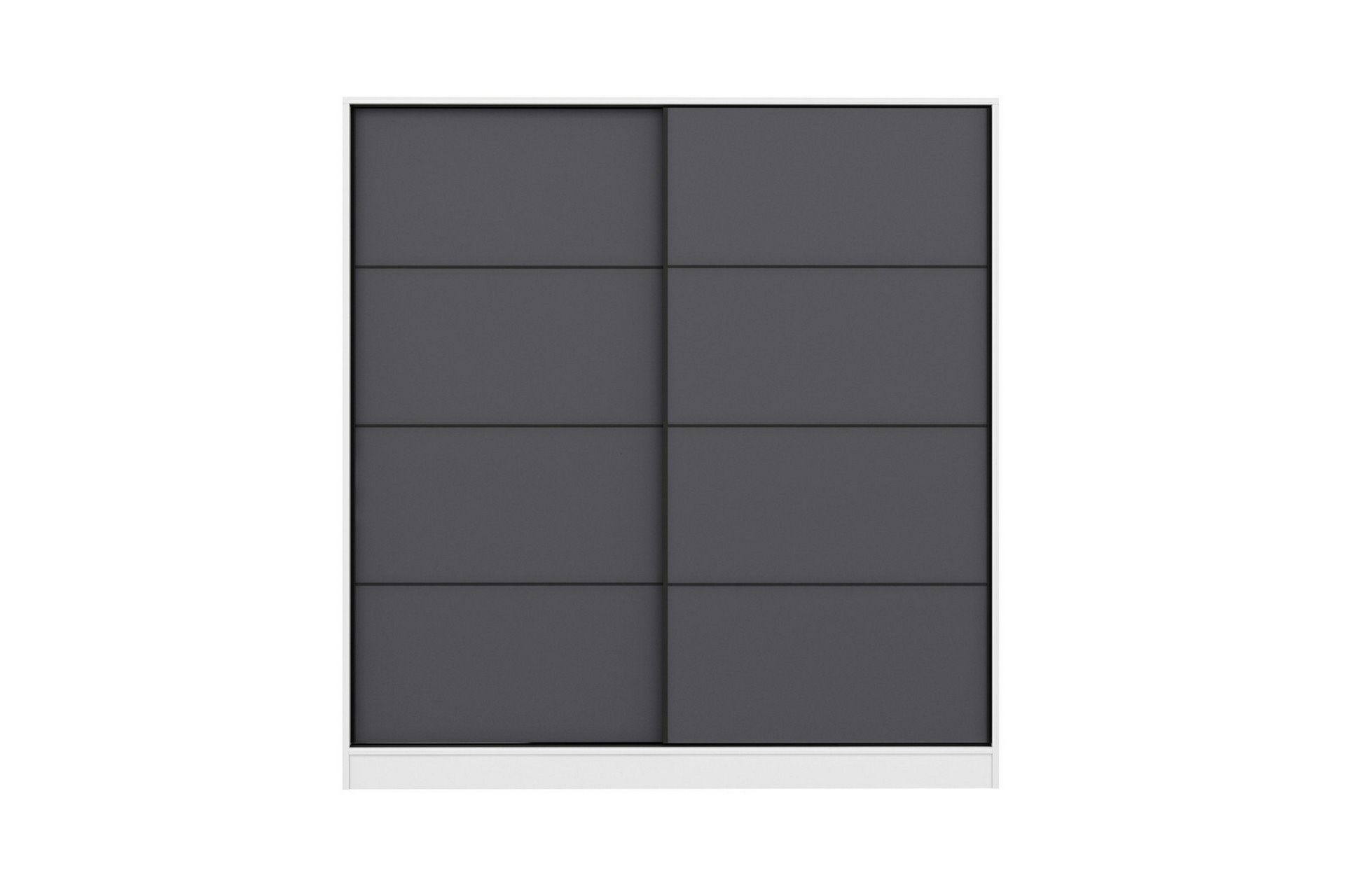Fruitland Garderobe 180 cm - Antrasitt - Oppbevaring - Klesoppbevaring - Garderober & garderobesystem
