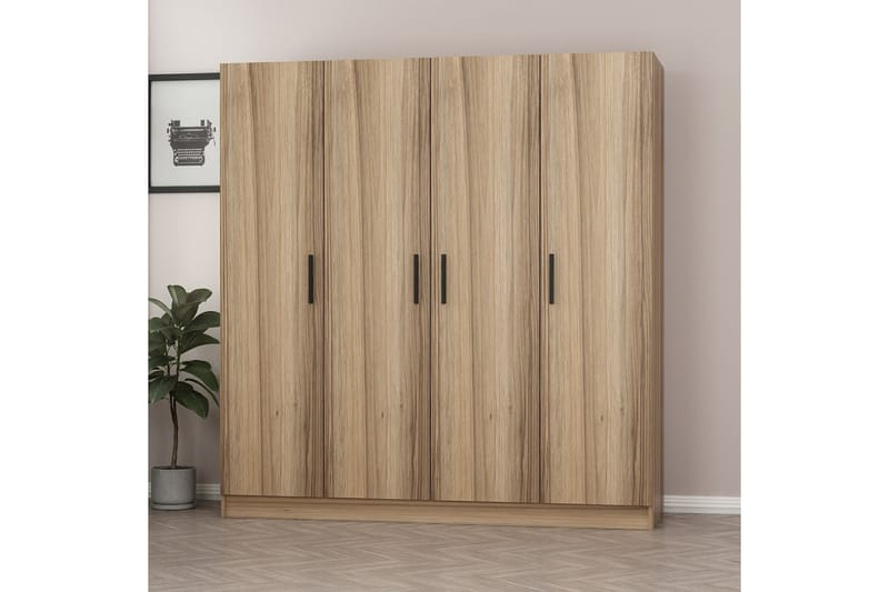 Fruitland Garderobe 180 cm - Brun - Garderober & garderobesystem - Garderobeskap & klesskap