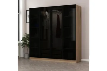 Fruitland Garderobe 180 cm - Grå - Oppbevaring - Klesoppbevaring - Garderober & garderobesystem