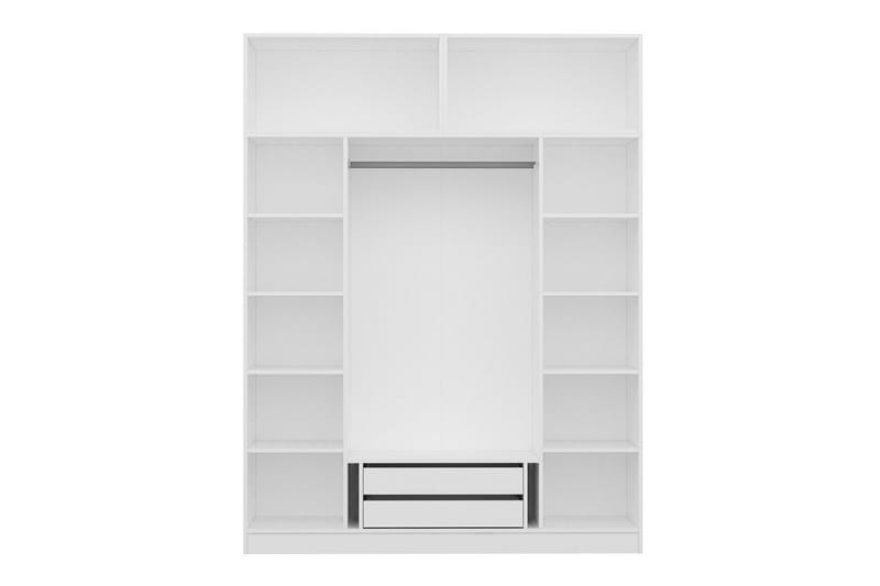 Fruitland Garderobe 180 cm - Hvit - Oppbevaring - Klesoppbevaring - Garderober & garderobesystem