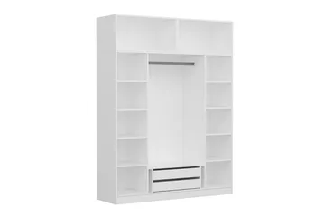 Fruitland Garderobe 180 cm - Hvit - Oppbevaring - Klesoppbevaring - Garderober & garderobesystem