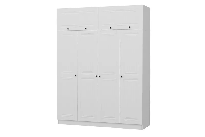Fruitland Garderobe 180 cm - Hvit - Oppbevaring - Klesoppbevaring - Garderober & garderobesystem