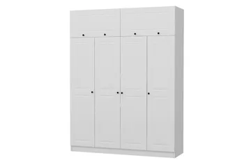 Fruitland Garderobe 180 cm - Hvit - Oppbevaring - Klesoppbevaring - Garderober & garderobesystem