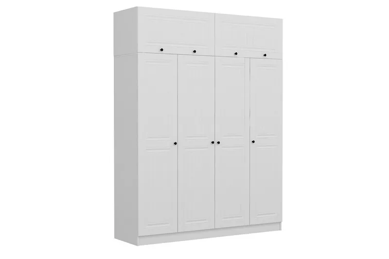 Fruitland Garderobe 180 cm - Hvit - Oppbevaring - Klesoppbevaring - Garderober & garderobesystem