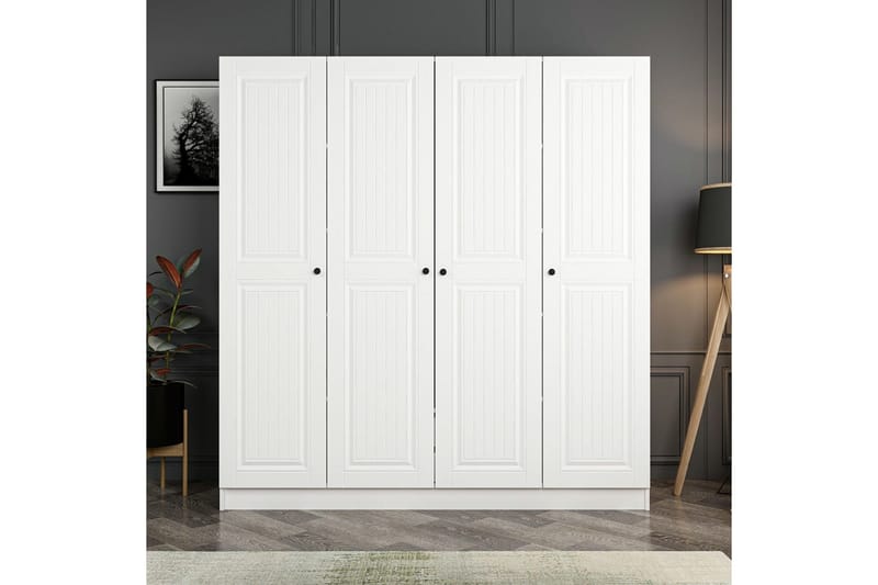 Fruitland Garderobe 180 cm, Hvit