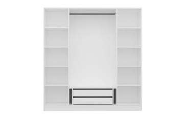 Fruitland Garderobe 180 cm - Hvit - Oppbevaring - Klesoppbevaring - Garderober & garderobesystem
