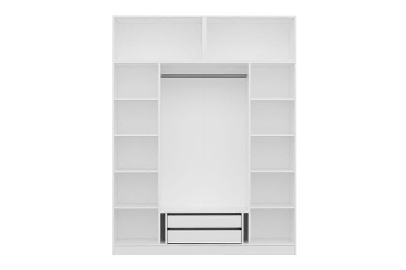 Fruitland Garderobe 180 cm - Hvit - Oppbevaring - Klesoppbevaring - Garderober & garderobesystem
