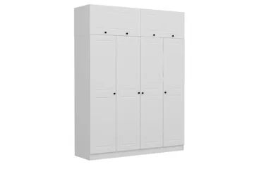 Fruitland Garderobe 180 cm - Hvit - Oppbevaring - Klesoppbevaring - Garderober & garderobesystem