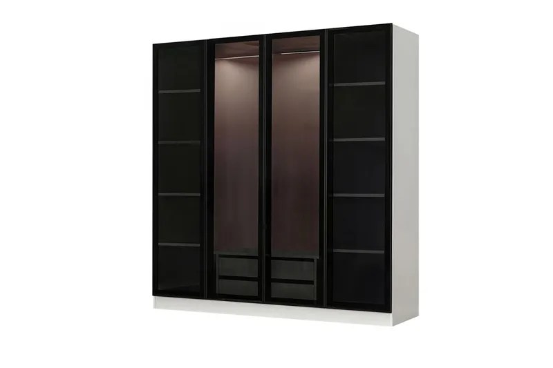 Fruitland Garderobe 180 cm - Hvit - Oppbevaring - Klesoppbevaring - Garderober & garderobesystem