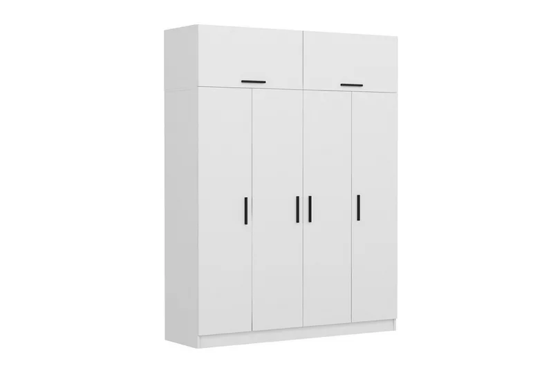 Fruitland Garderobe 180 cm - Hvit - Oppbevaring - Klesoppbevaring - Garderober & garderobesystem