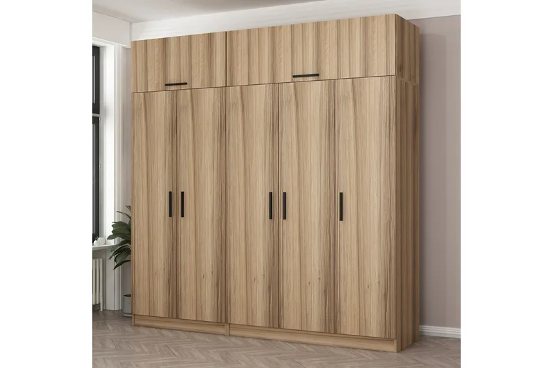 Fruitland Garderobe 225 cm, Brun