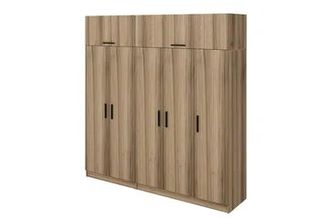 Fruitland Garderobe 225 cm - Brun - Oppbevaring - Klesoppbevaring - Garderober & garderobesystem