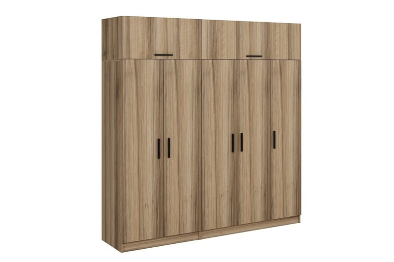 Fruitland Garderobe 225 cm - Brun - Oppbevaring - Klesoppbevaring - Garderober & garderobesystem