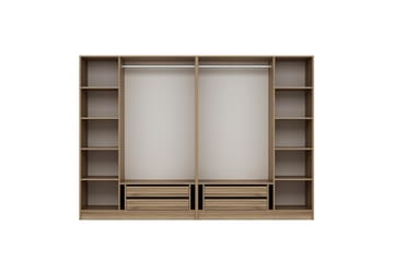Fruitland Garderobe 225 cm - Brun - Oppbevaring - Klesoppbevaring - Garderober & garderobesystem