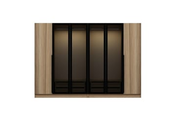 Fruitland Garderobe 225 cm - Brun - Oppbevaring - Klesoppbevaring - Garderober & garderobesystem