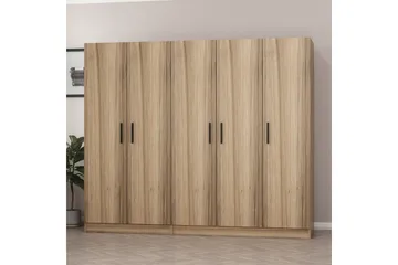 Fruitland Garderobe 225 cm - Brun - Oppbevaring - Klesoppbevaring - Garderober & garderobesystem