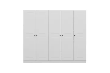 Fruitland Garderobe 225 cm - Hvit - Oppbevaring - Klesoppbevaring - Garderober & garderobesystem