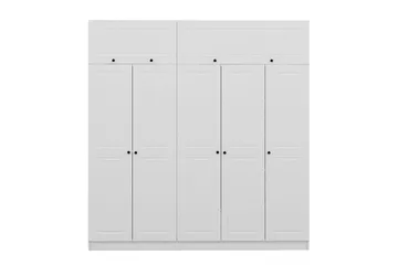 Fruitland Garderobe 225 cm - Hvit - Oppbevaring - Klesoppbevaring - Garderober & garderobesystem