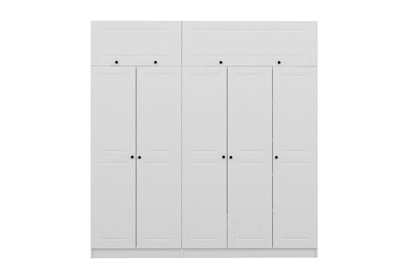 Fruitland Garderobe 225 cm - Hvit - Oppbevaring - Klesoppbevaring - Garderober & garderobesystem