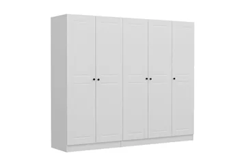 Fruitland Garderobe 225 cm - Hvit - Oppbevaring - Klesoppbevaring - Garderober & garderobesystem