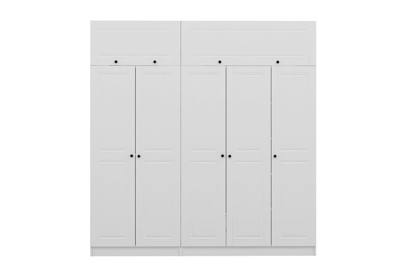 Fruitland Garderobe 225 cm - Hvit - Oppbevaring - Klesoppbevaring - Garderober & garderobesystem