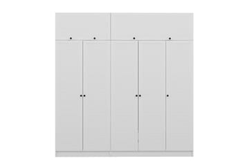Fruitland Garderobe 225 cm - Hvit - Oppbevaring - Klesoppbevaring - Garderober & garderobesystem