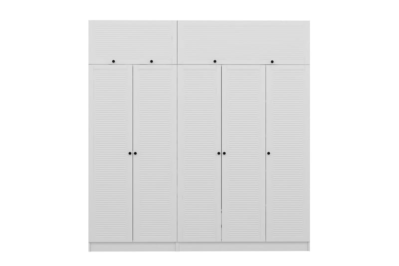 Fruitland Garderobe 225 cm - Hvit - Garderober & garderobesystem - Garderobeskap & klesskap