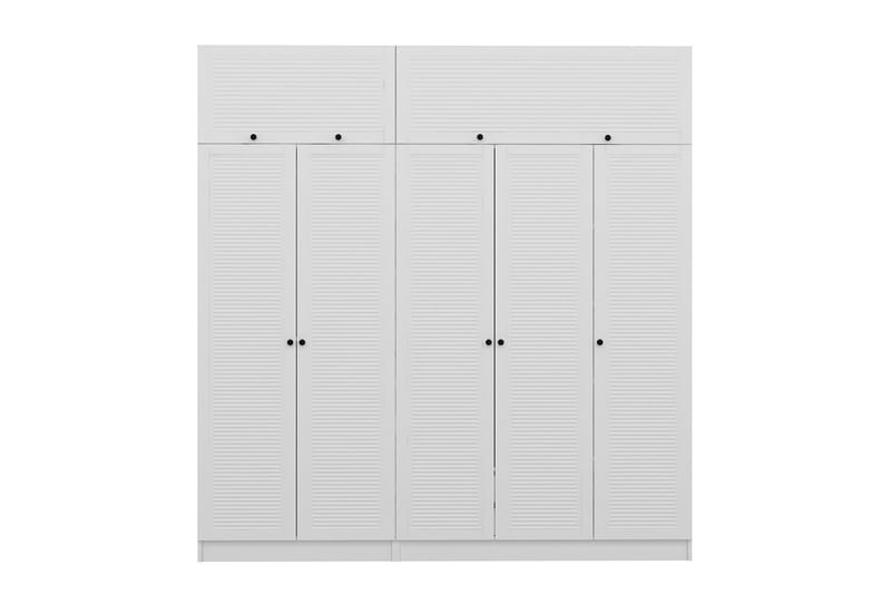 Fruitland Garderobe 225 cm - Hvit - Oppbevaring - Klesoppbevaring - Garderober & garderobesystem