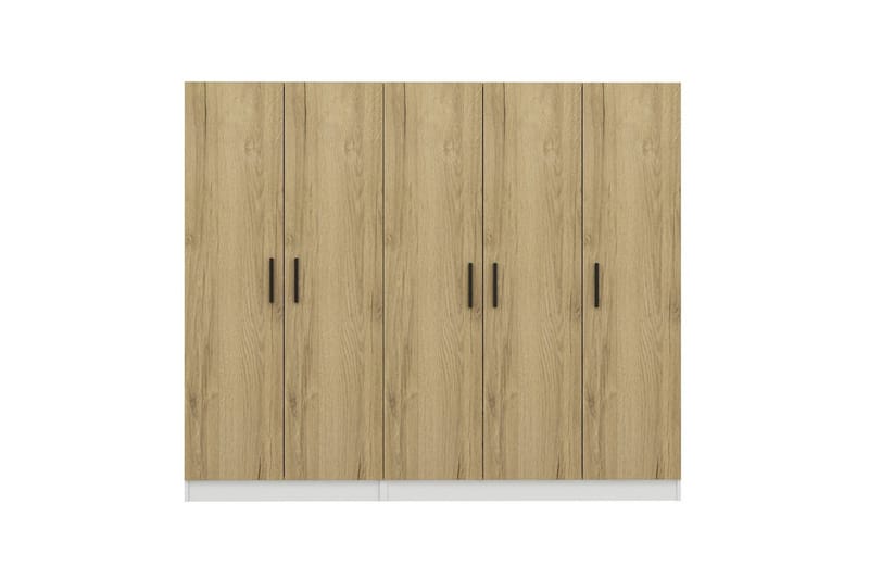 Fruitland Garderobe 225 cm - Valnøtt - Oppbevaring - Klesoppbevaring - Garderober & garderobesystem