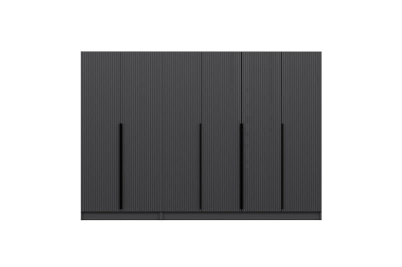 Fruitland Garderobe 270 cm - Antrasitt - Oppbevaring - Klesoppbevaring - Garderober & garderobesystem