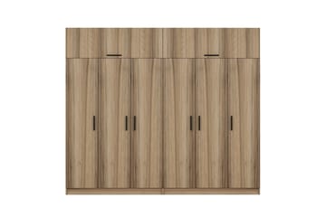 Fruitland Garderobe 270 cm - Brun - Oppbevaring - Klesoppbevaring - Garderober & garderobesystem