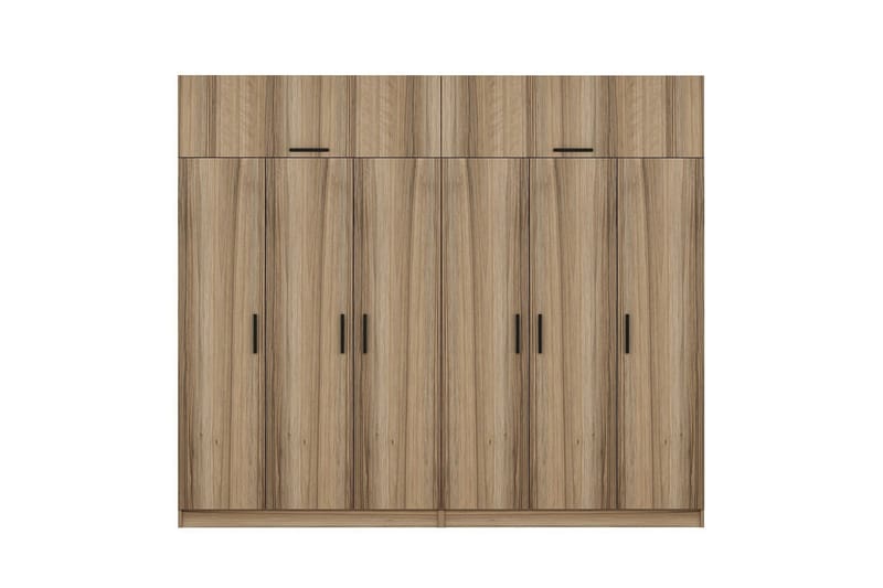 Fruitland Garderobe 270 cm - Brun - Oppbevaring - Klesoppbevaring - Garderober & garderobesystem